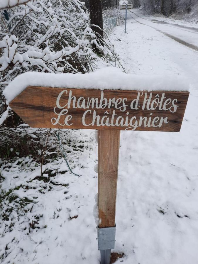 Chambre D'Hote Le Chataignier Planchez Exterior foto